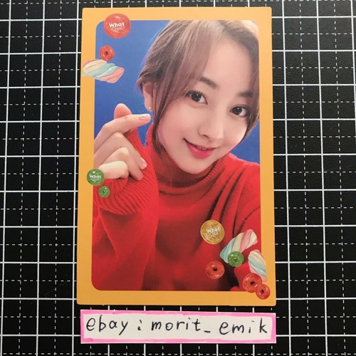 JIHYO TWICE photo card WHAT IS LOVE? official Photocard 5th mini album JYP a1 - Picture 5 of 12