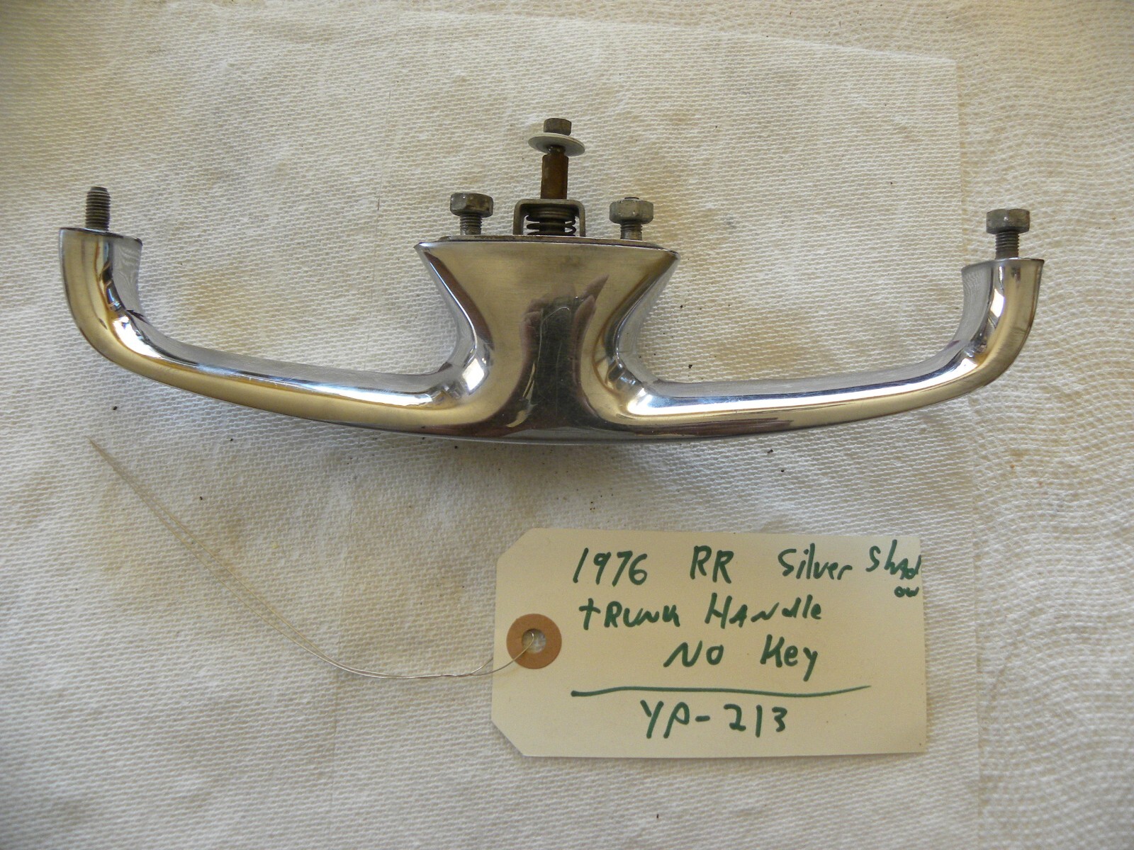 1976 Vintage Rolls Royce Silver Shadow Bentley T Lower Trunk Boot Handle