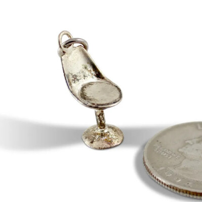 Vintage ACME Studio Eero Saarinen Charm  Tulpe  Sterlingsilber  CHAIRM 