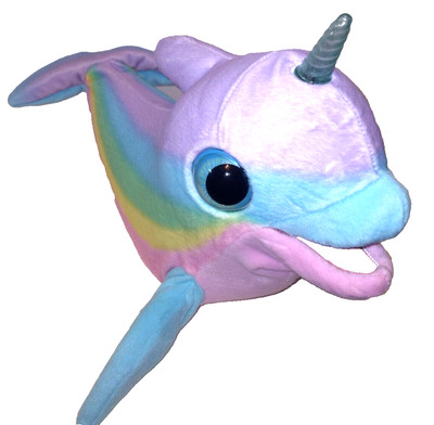 Dolphin/Narwhal -Wavy FurReal Animated Electronic Talks & Moves