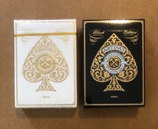 ARTISAN PLAYING CARDS BY THEORY 11 WHITE DECK AND BLACK DECK EDITIONS SEALED NEW