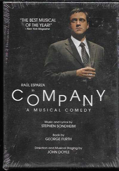 COMPANY A MUSICAL COMEDY (STEPHEN SONDHEIM) R1 DVD NTSC RAUL ESPARZA NEW/SEALED