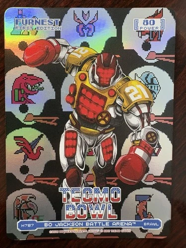2026 Bo Jackson Battle Arena Tecmo Bowl Furnest Earnest Byner Helmets Brawl SP