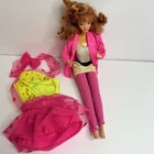 Vintage Barbie And The Rockers Diva Doll Plus Two Rockers Outfits 1985 80s