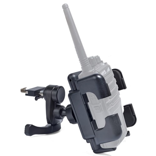 Uchwyt radia samochodowego Rotate Walkie Talkie Mount Bracket Kompatybilny z... - Zdjęcie 1 z 7