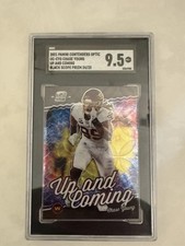 2021 Panini Contenders Optic - Up and Coming Chase Young  Black Scope Prizm /25