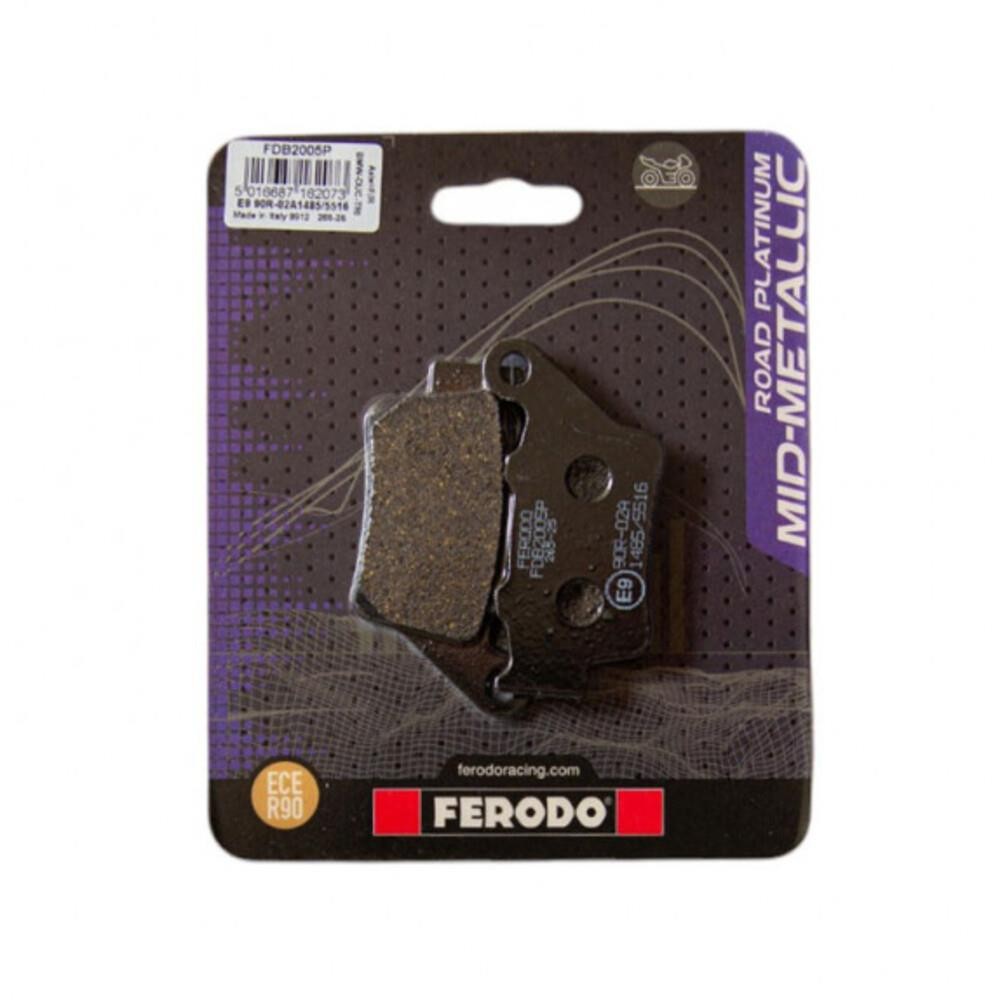 Ferodo Platinum Rear Brake Pad FDB2005P Fits Royal Enfield Thunderbird 350 2014
