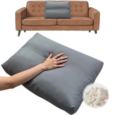 varrisin Shredded Foam Sofa Back Cushions Replacement Soft Couch Pillow Inser...