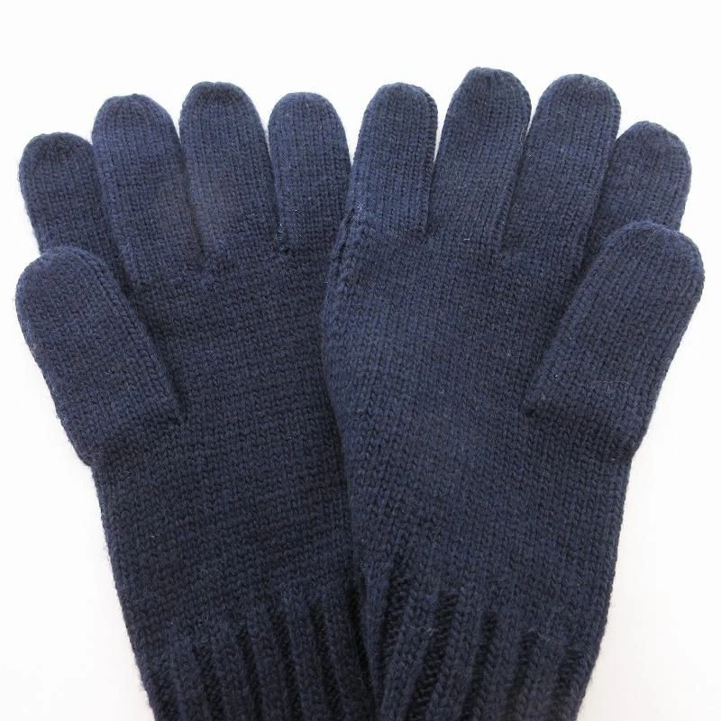 Guantes Polo Ralph Lauren Bear Azul Marino Acrílico Lana Talla Única Foto 4 de 4