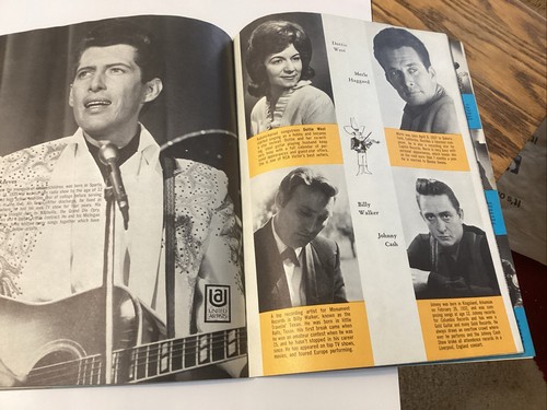 1969 Country Music Scrapbook 17th Edition By Heather Enterprises Johnny Cash - Picture 13 of 19