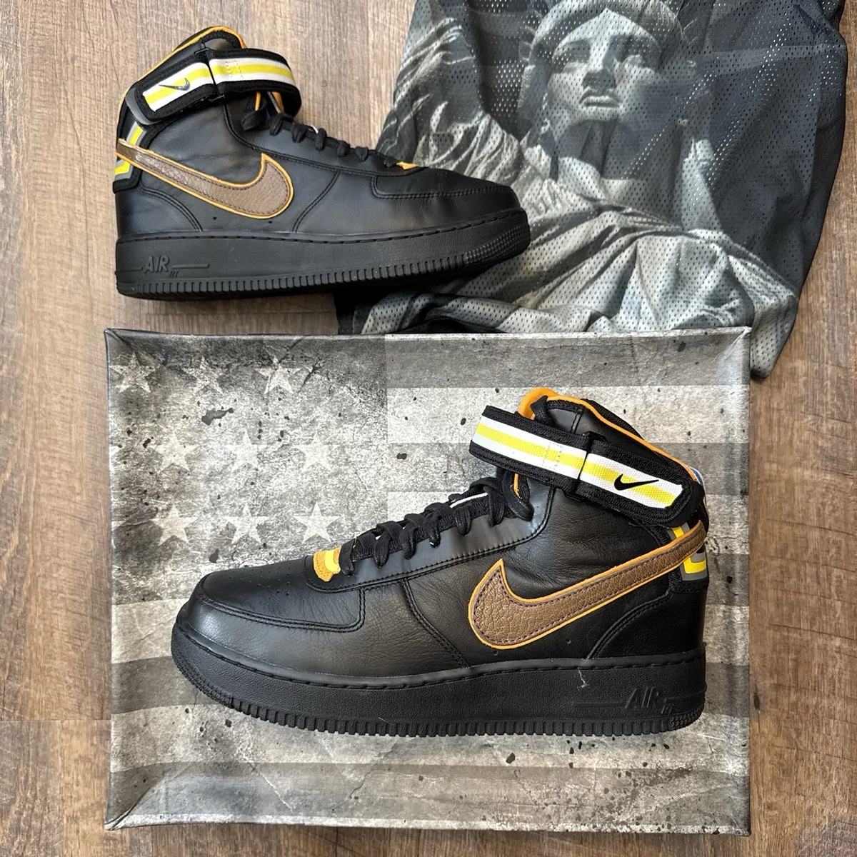 Nike Riccardo Tisci x Air Force 1 SP Mid Black for Sale