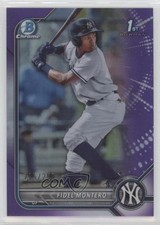 2022 Bowman Chrome Prospects Purple Refractor 215/250 Fidel Montero #BCP-74 0j7y