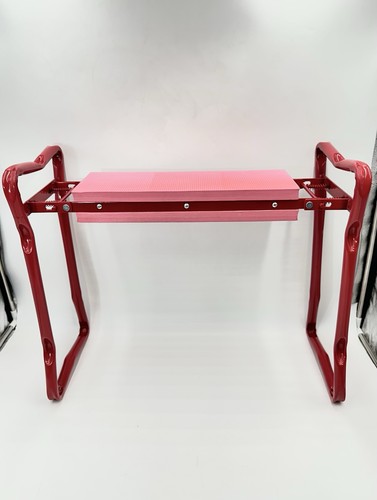 Foldable Garden Kneeler Kneeling Bench Stool Soft Cushion Sitting Seat Pad