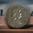 1963 D franklin half dollar