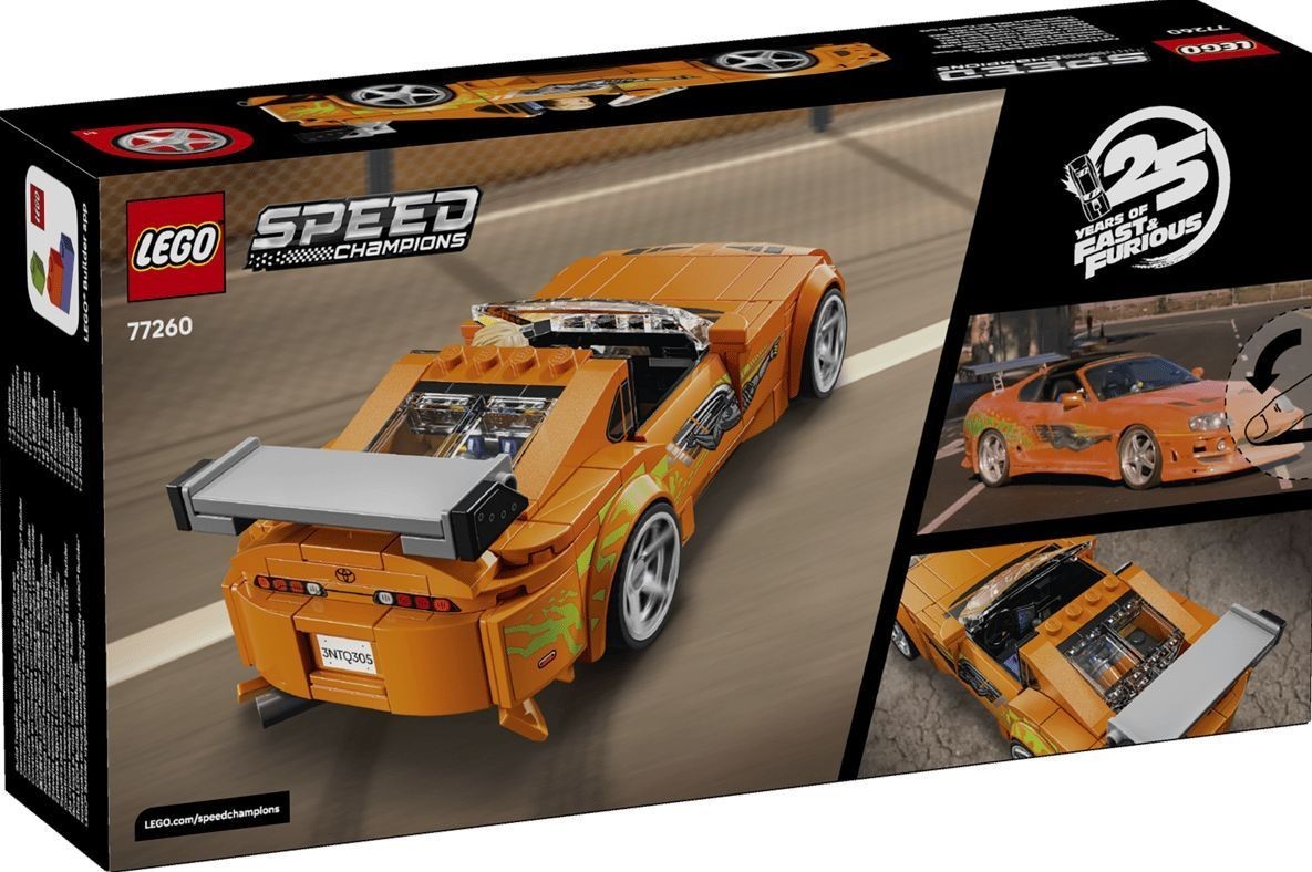 Lego® Speed Champions Orange 77260 The Fast And The Furious Toyota Supra Mk4 - Image 15