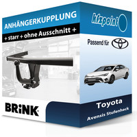 für Toyota Avensis Stufenheck 11.2008-10.2018 Brink AnhäNgerkupplung Starr Neu