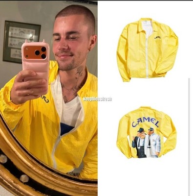 Vintage 1992 Camel Joe Camel Zip Up Windbreaker Jacket XL ( NEW in OG Packaging)