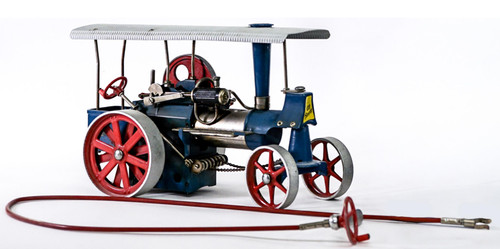 Wilesco Dampftraktor D40 Engine with steering cable