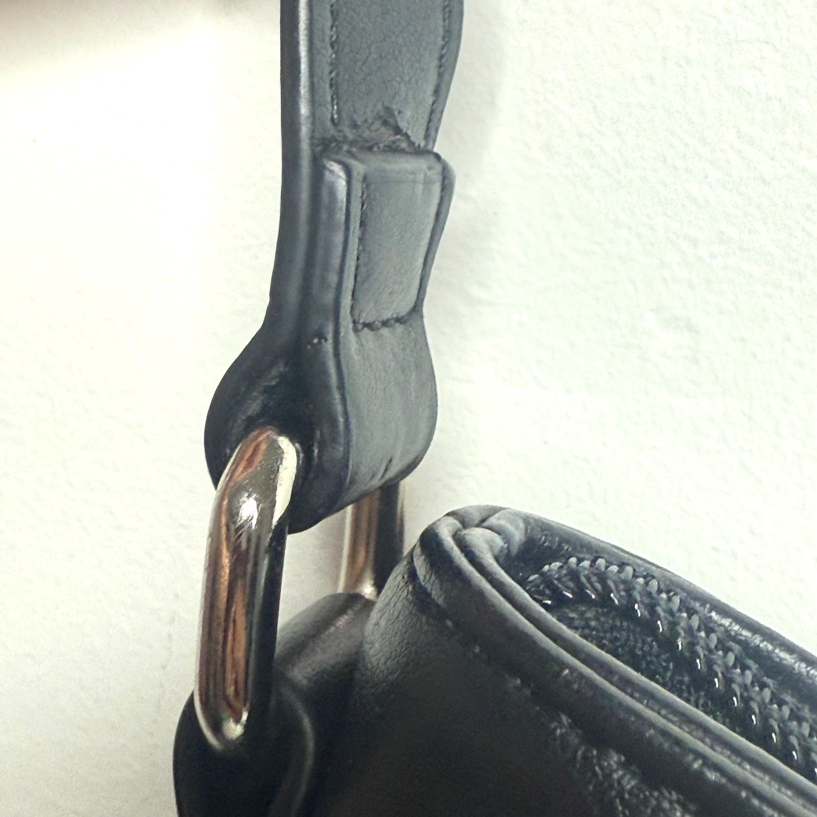 Giani Bernini Rectangular Leather Adjustable Stra… - image 5