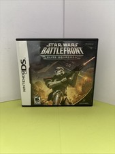 Star Wars Battlefront: Elite Squadron (Nintendo DS, 2009) CIB with Manual Insert