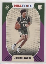 2020-21 Panini NBA Hoops Purple Jordan Nwora #211 0e4q