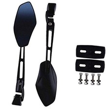 Motorcycle Gloss Black Mini Sport Racing Mirrors for Yamaha YZF R1 R6 R6S