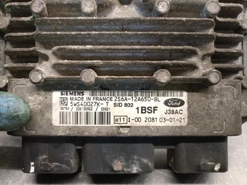 2S6A12A650BL centralina motore per FORD FIESTA V (JH JD ) 1.4 2001 5237876 - Immagine 4 di 4