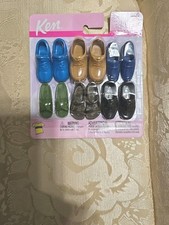 2002 Mattel Ken Doll Shoes 67036 Unopened Card