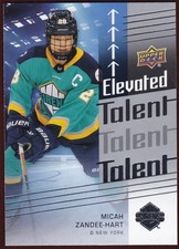 2024-25 UD PWHL YG Elevated Talent Dazzlers Blue UD Portraits YOU *Pick/Choose*