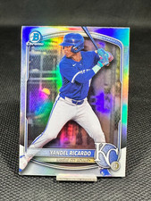 2025 Bowman Draft Prospect  YANDEL RICARDO  Chrome Refractor  #BDC-31