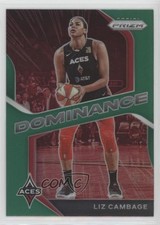 2021 Panini Prizm WNBA Dominance Green Prizm Liz Cambage #15 00zd