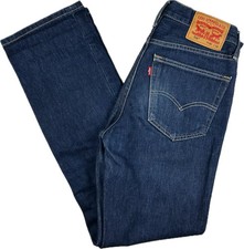 Levis 516 Straight Leg Dark Denim Jeans - Size 30/32