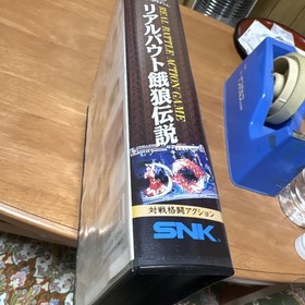 REAL BOUT FATAL FURY SNK NEOGEO AES ROM Japan Fighting Retro Game Tested JP