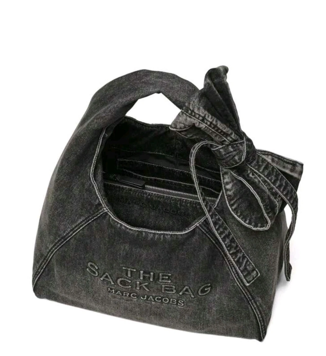 MARC JACOBS - Women Denim Bow Sack Bag