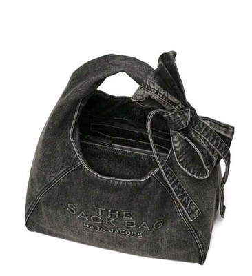 MARC JACOBS - Women Denim Bow Sack Bag