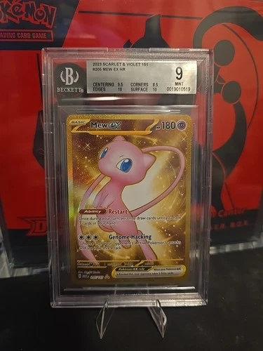 2025 Scarlet & Violet 151 Mew EX Hyper Rare 205/165 BGS 9