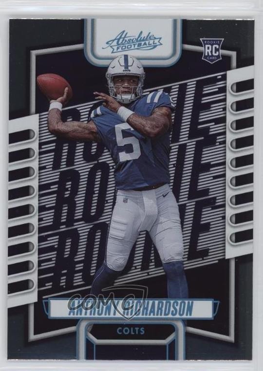 2023 Panini Absolute Rookies Teal Anthony Richardson #104 Rookie RC