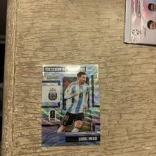 2026 Panini Prizm World Cup Lionel Messi Scorers Club Silver Wave SSP
