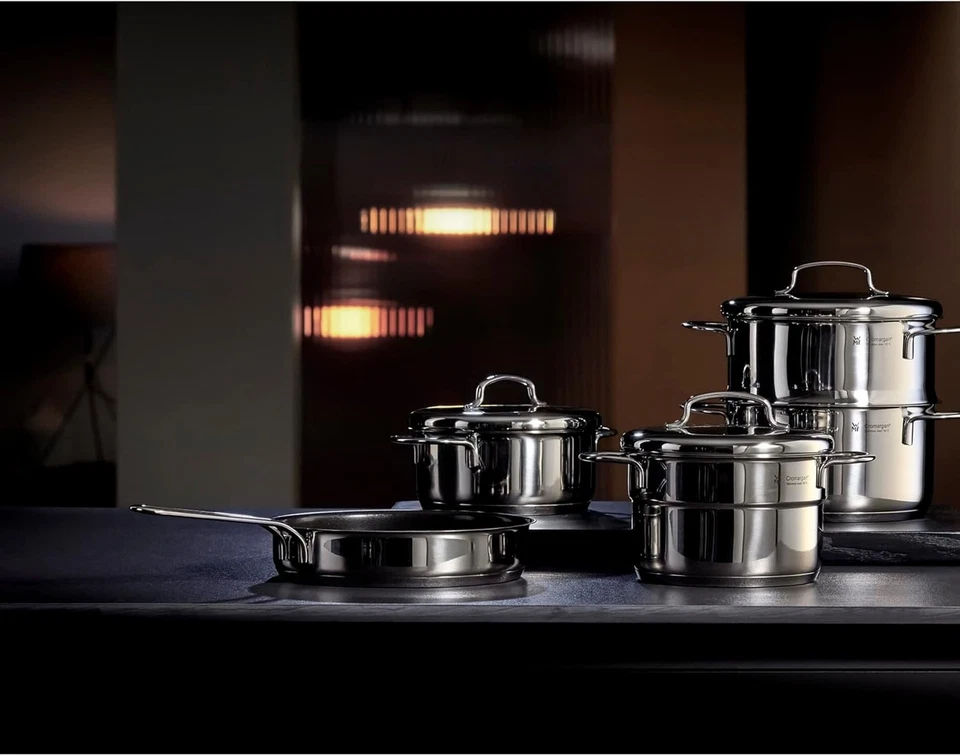 Wmf mini set vaporiera in acciaio inox ø 16 adatto ad induzione qualità extra - Immagine 2 di 4