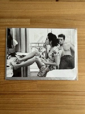 Vintage Pamela Hanson Black & White Greeting Card w/ Silver Envelope