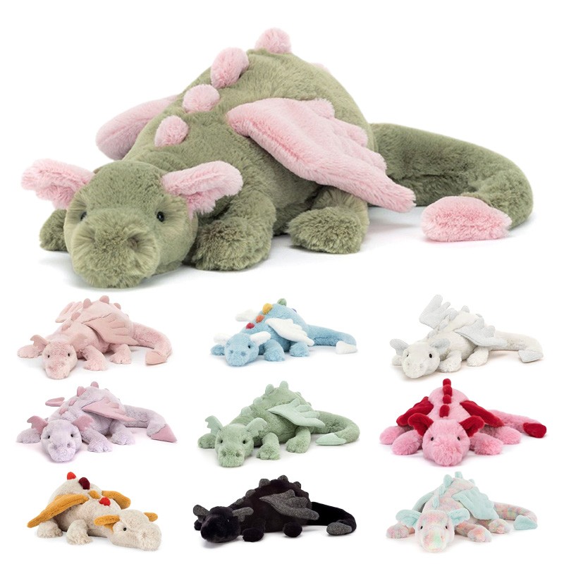 50 cm Niedlicher Serie-Drache Plüschpuppe Kuscheltier für Kinder