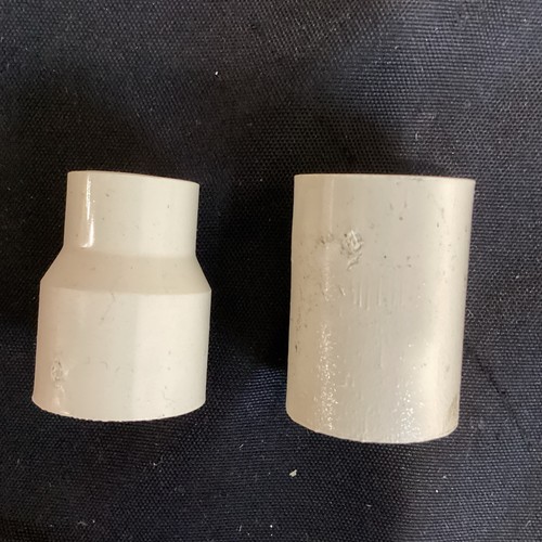 Lot of 56 Mixed CPVC PVC Fittings 3/4" Straight & Reducer Couplings Socket Slip