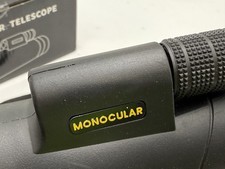 GENERIC MONOCULAR HD OPTICAL GLASS 87M/1000M ATTACHES TO PHONE - BLACK