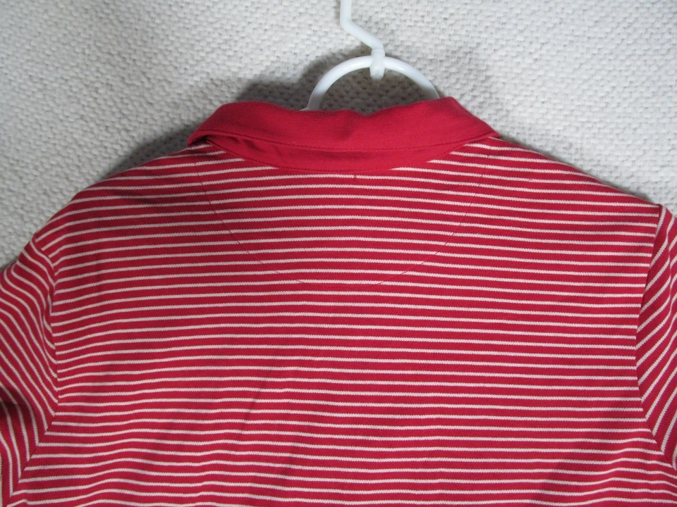 Camisa retro Route 66 para mujer talla XLG roja cuello botón manga corta Foto 3 de 4