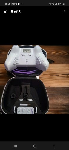PDP Victrix Pro BFG Wireless Gaming Controller for PS5, PS4, PC, White - Picture 3 of 4