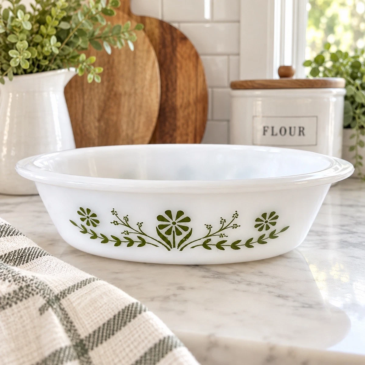 Glasbake Casserole In Kitchen Glass Ovenware for sale | eBay