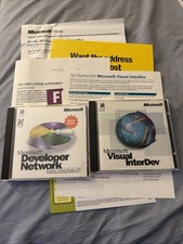Microsoft Visual InterDev - Promotional Sample w/ Developer Network - Free Ship 