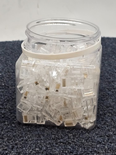 (QTY 100) ADI PRO 0E-CAT5RJ45J Pass Through CAT6 RJ45 Connector - Afbeelding 9 van 11