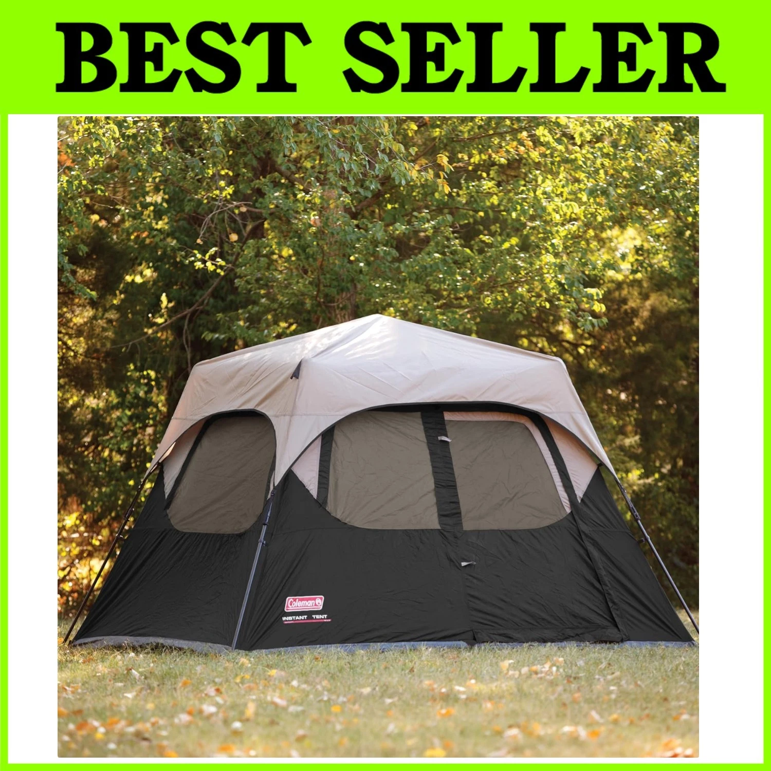 Instant Tent Rainfly, Weatherproof Design**