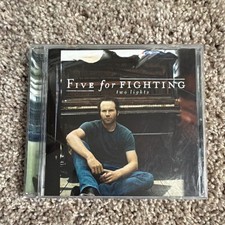 Five for Fighting Two Lights CD Alternative Rock 2006 Columbia Jewel Case Album